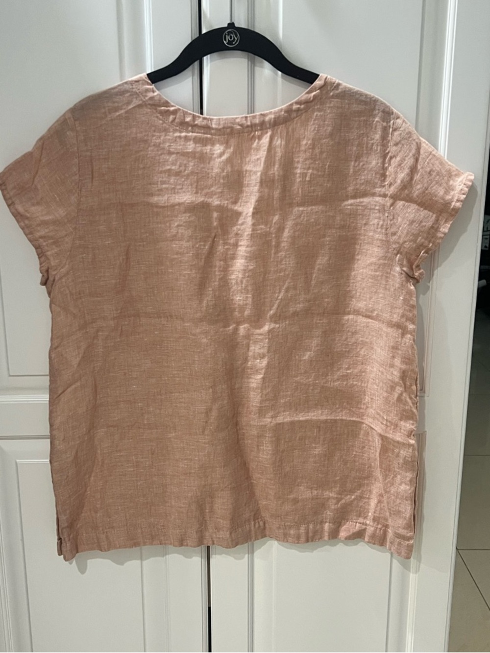 Women’s 100% linen top size medium - Picture 3 of 6